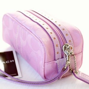 COACH Signature Small Beauty Case #6578